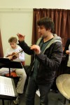 Rob Guy and Christopher Jones at the first Raise Your Voice Ensemble rehearsal. Rob Guy and Christopher Jones at the first Raise Your Voice Ensemble rehearsal.