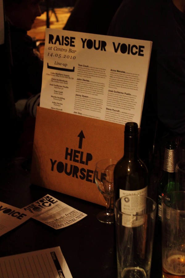 Raise Your Voice @ FutureEverything at Centro Bar Raise Your Voice @ FutureEverything at Centro Bar