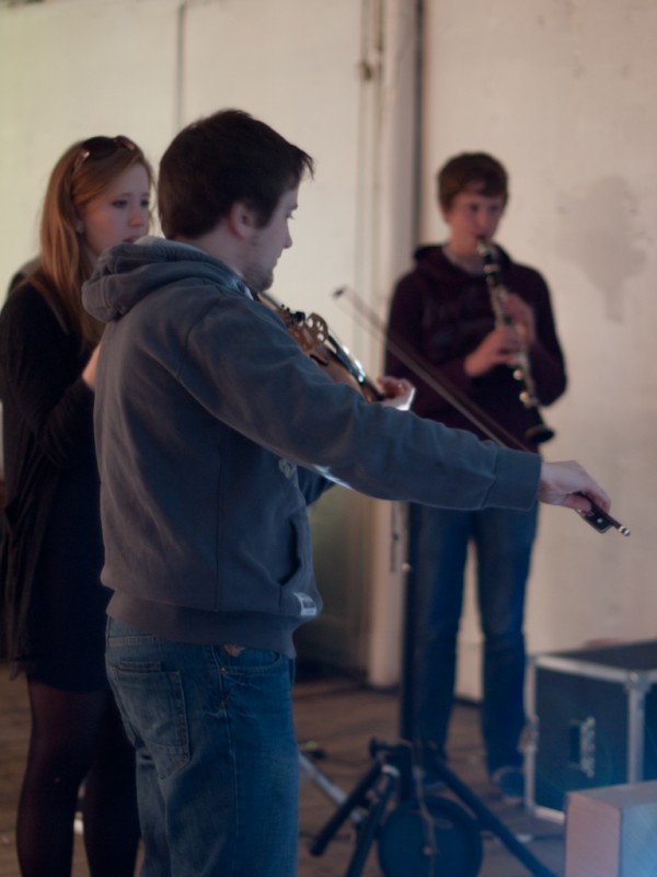 Raise Your Voice Ensemble performing with Ricardo Climent’s Hô.